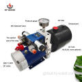 Pressure Gauge Electric Hydraulic Pump 4 Quart Brass Pressure Gauge Hydraulic Power Unit Factory